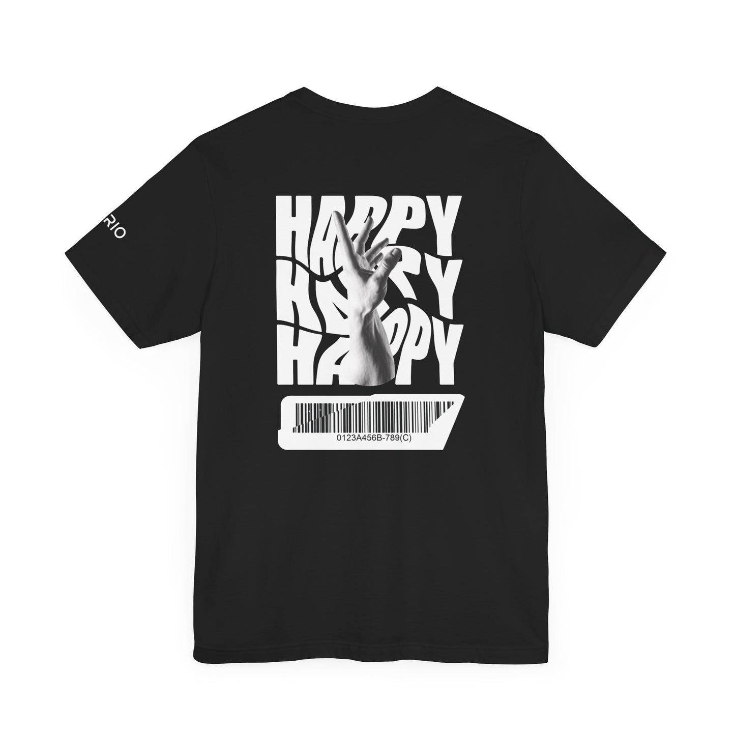 Aesthetic HAPPY Graphic Tee – Fibrio.