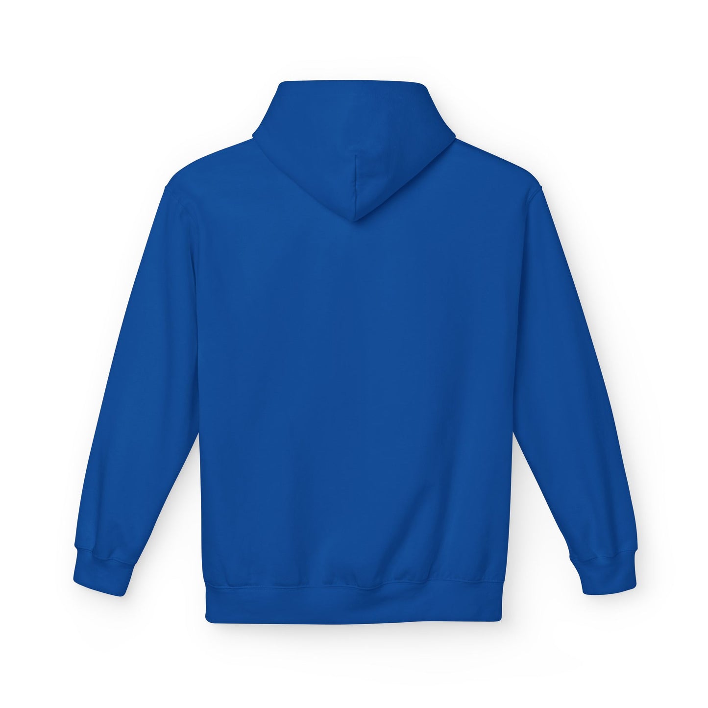Blue hoodie on a white background by FIBRIO