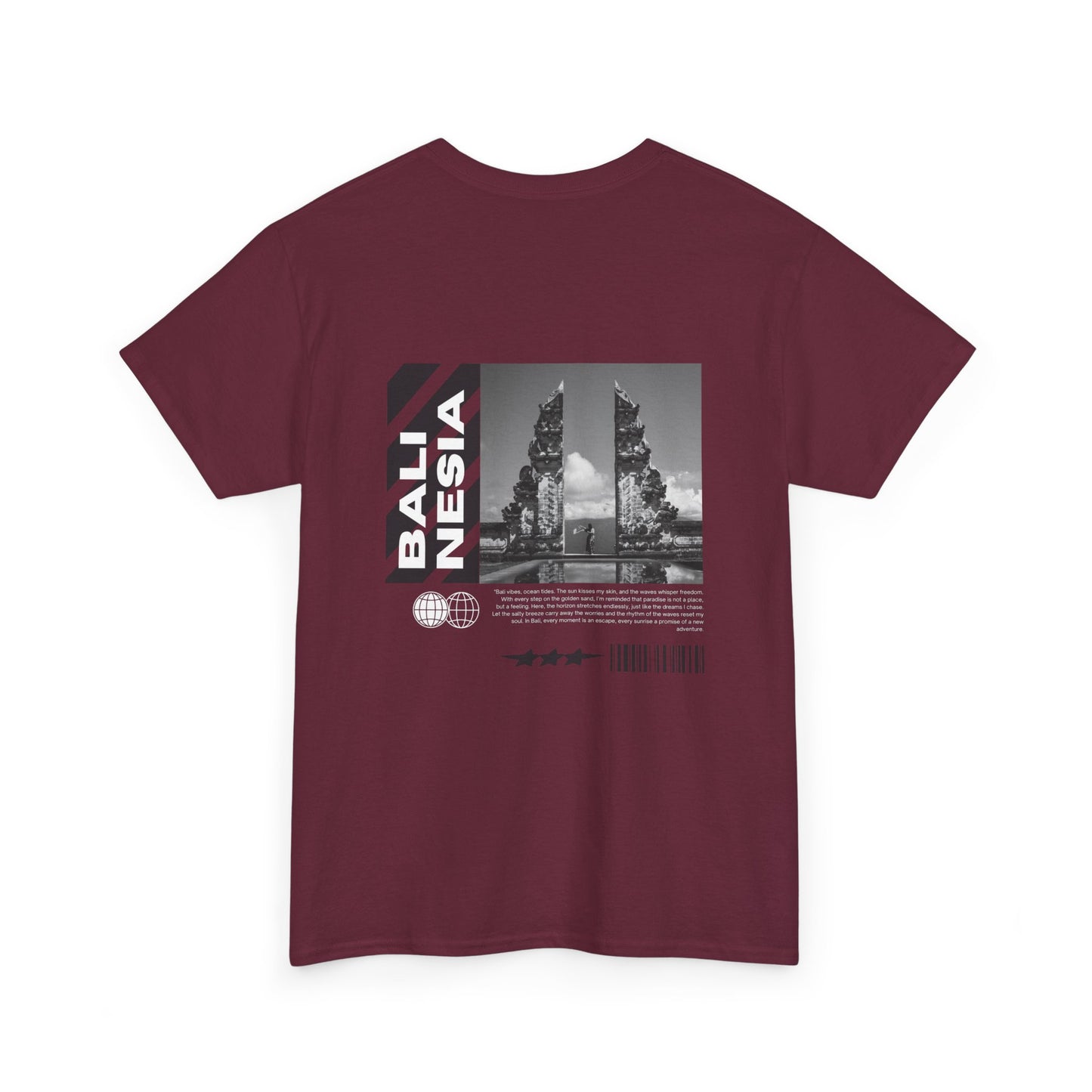 Balinesia Graphic Tee - Fibrio.