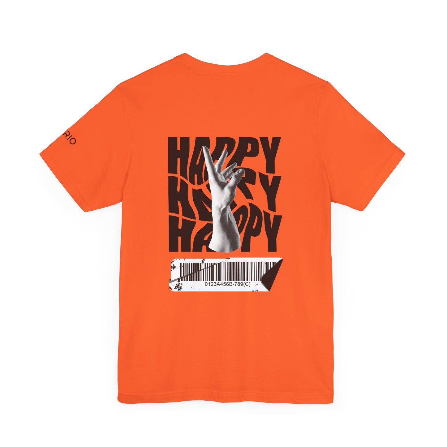 Aesthetic HAPPY Graphic Tee – Fibrio.