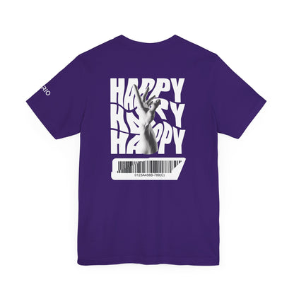 Aesthetic HAPPY Graphic Tee – Fibrio.