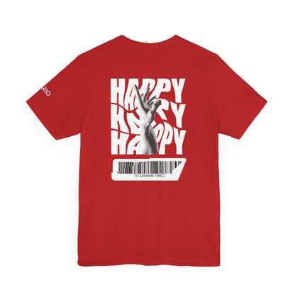 Aesthetic HAPPY Graphic Tee – Fibrio.