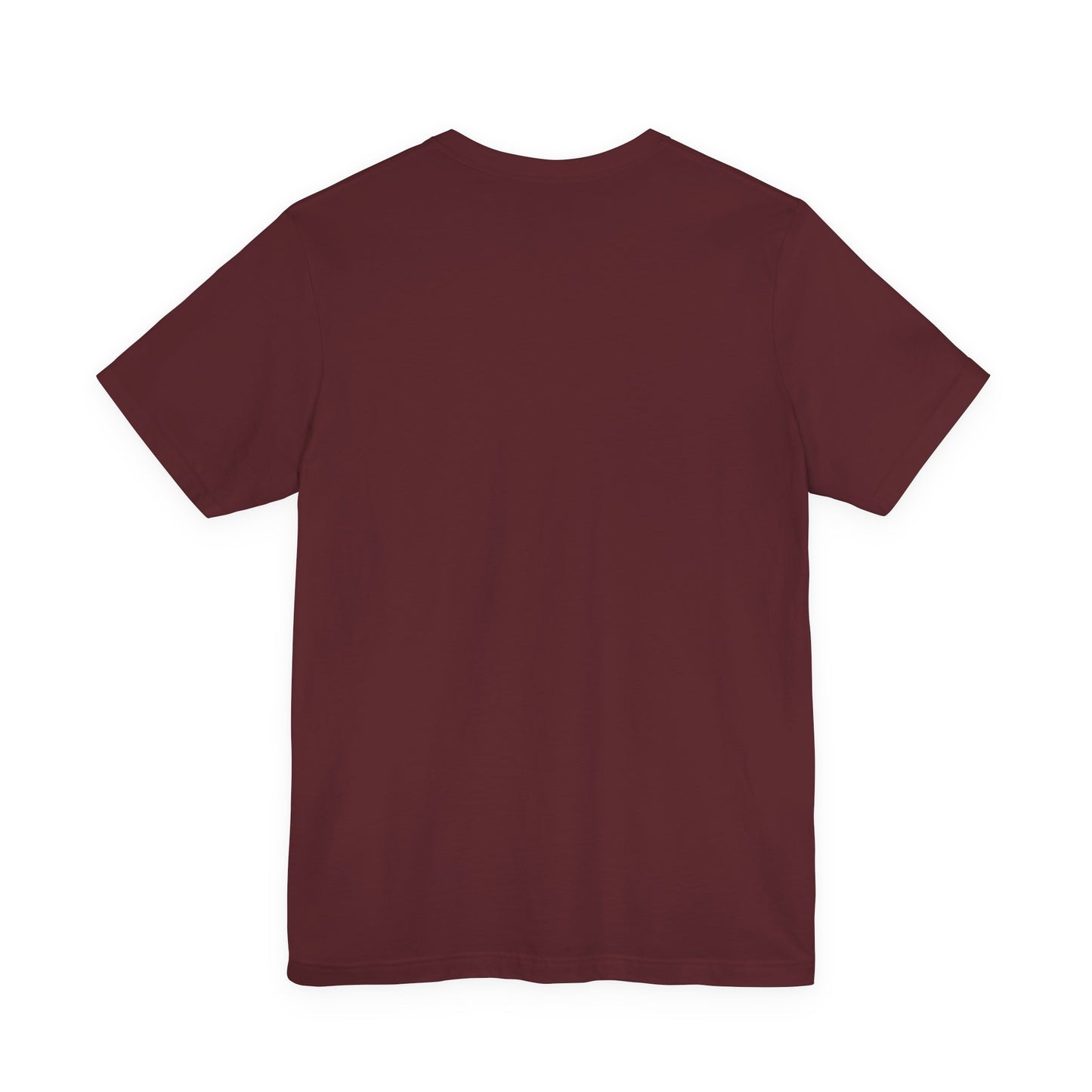 Maroon t-shirt on a white background by FIBRIO