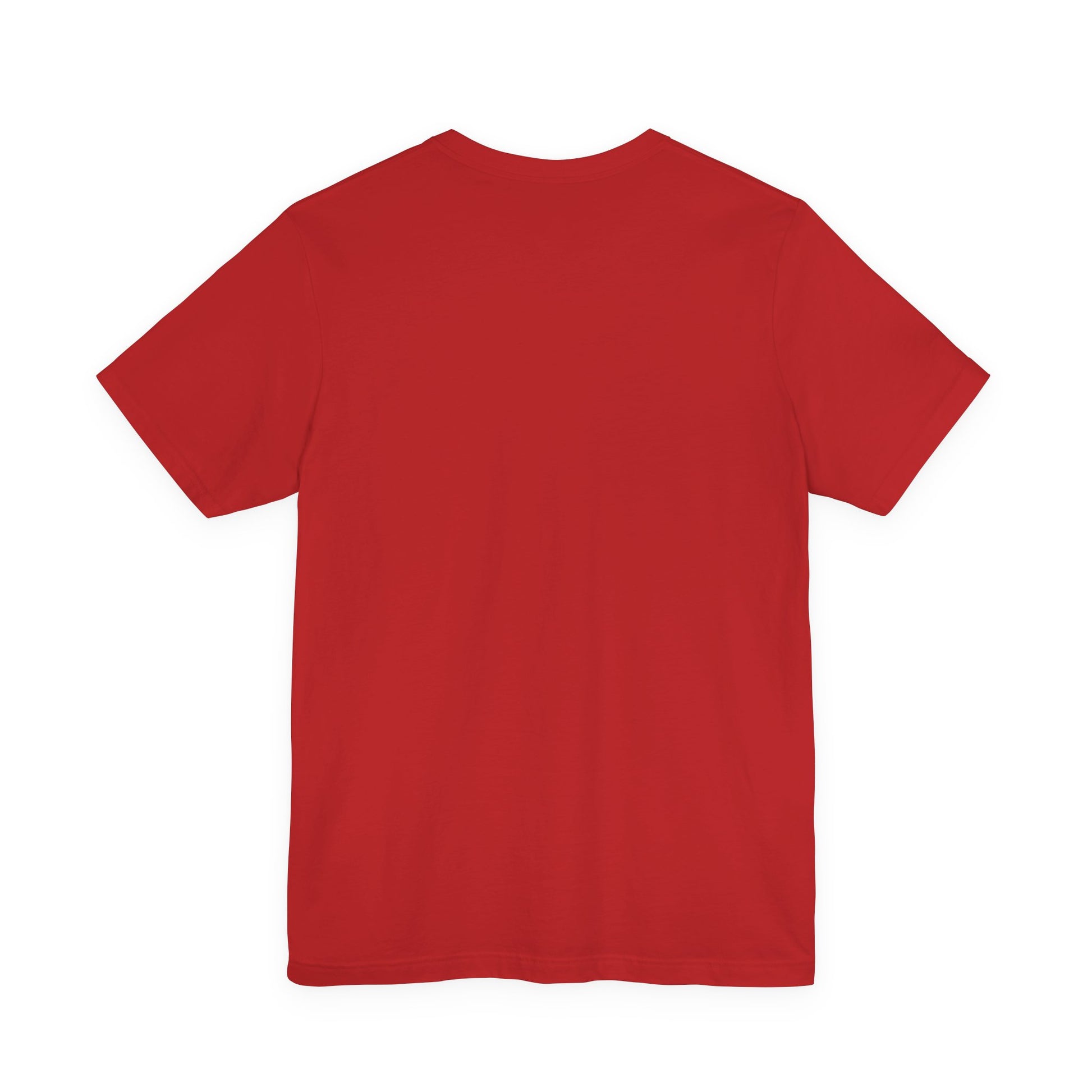 Red t-shirt on a white background by FIBRIO