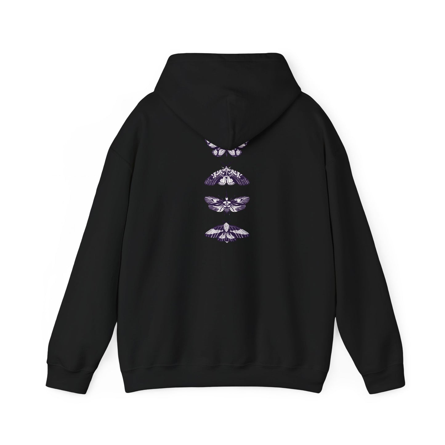 Mystic Moth Graphic Hoodie - Fibrio