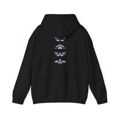 Mystic Moth Graphic Hoodie - Fibrio