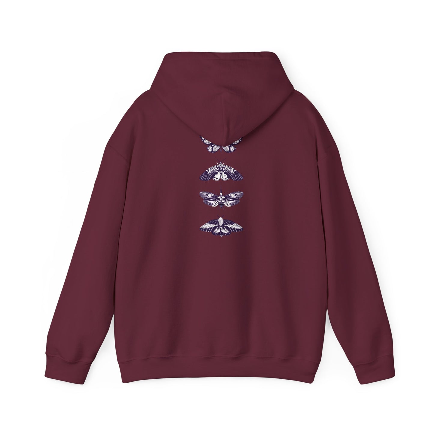 Mystic Moth Graphic Hoodie - Fibrio
