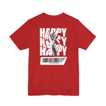 Unisex HAPPY Graphic Tee | FIBRIO