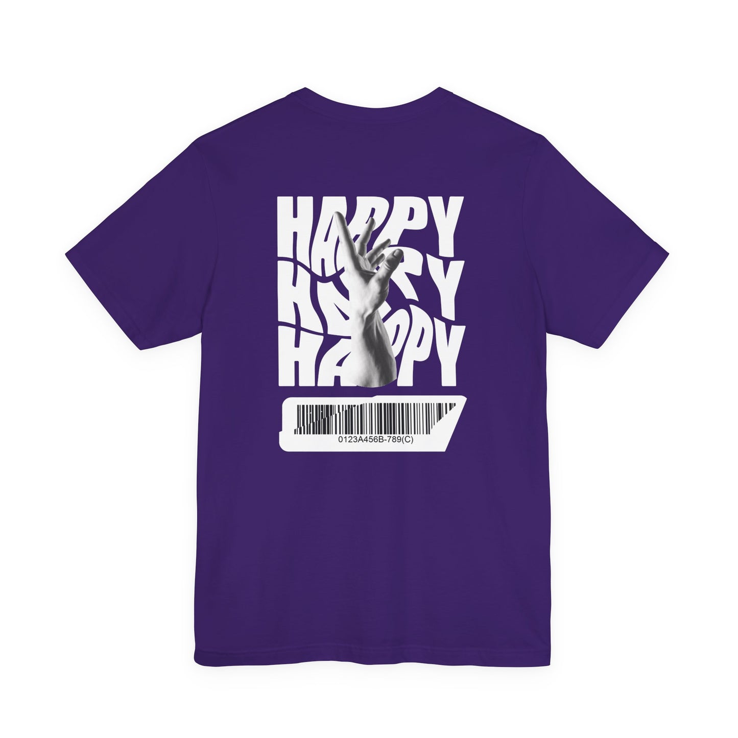 Unisex HAPPY Graphic Tee | FIBRIO