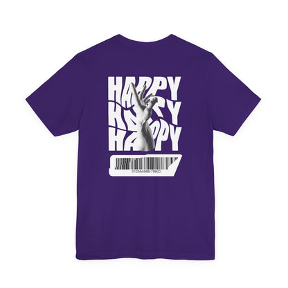 Unisex HAPPY Graphic Tee | FIBRIO