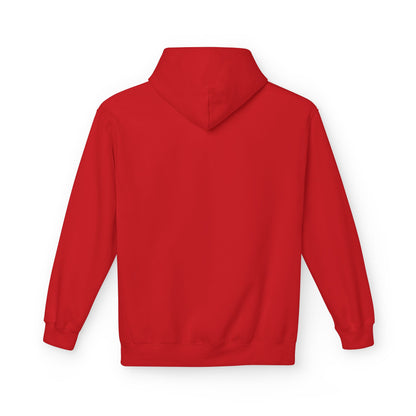 Red hoodie on a white background by FIBRIO