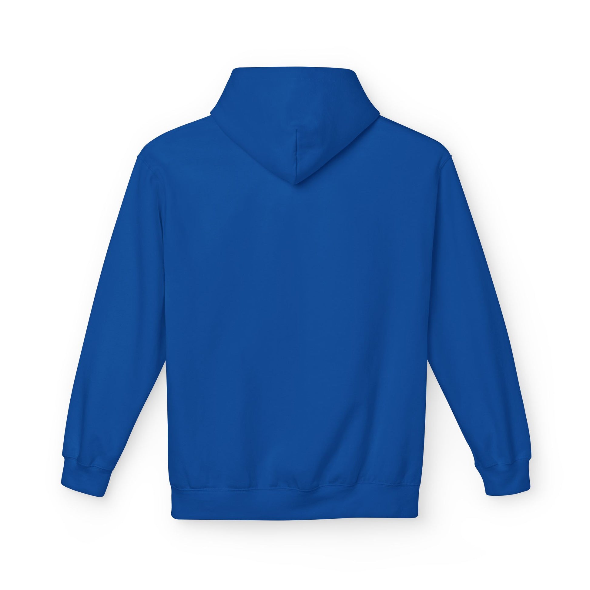 Blue hoodie on a white background by FIBRIO