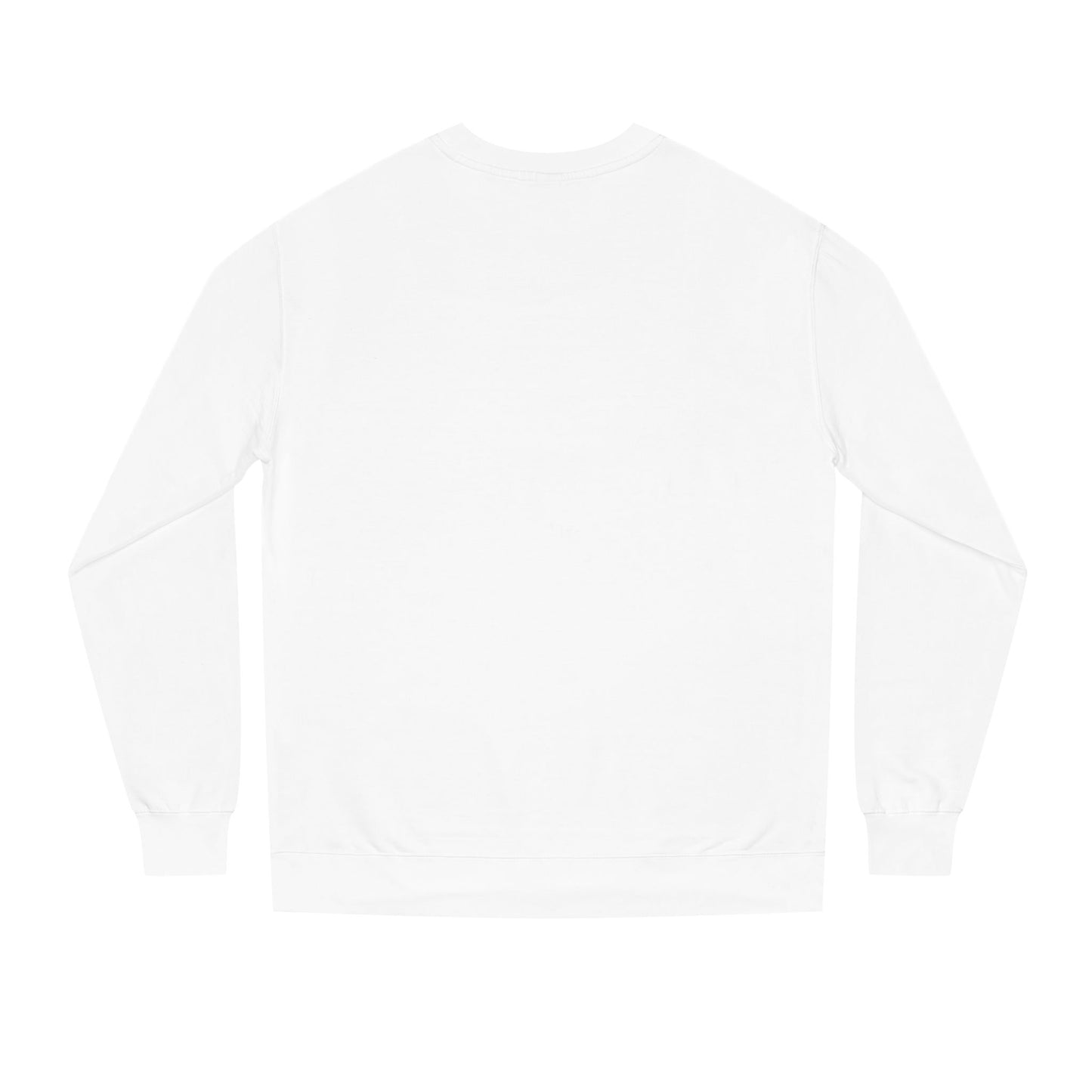 Plain white long-sleeve shirt on a white background by FIBRIO