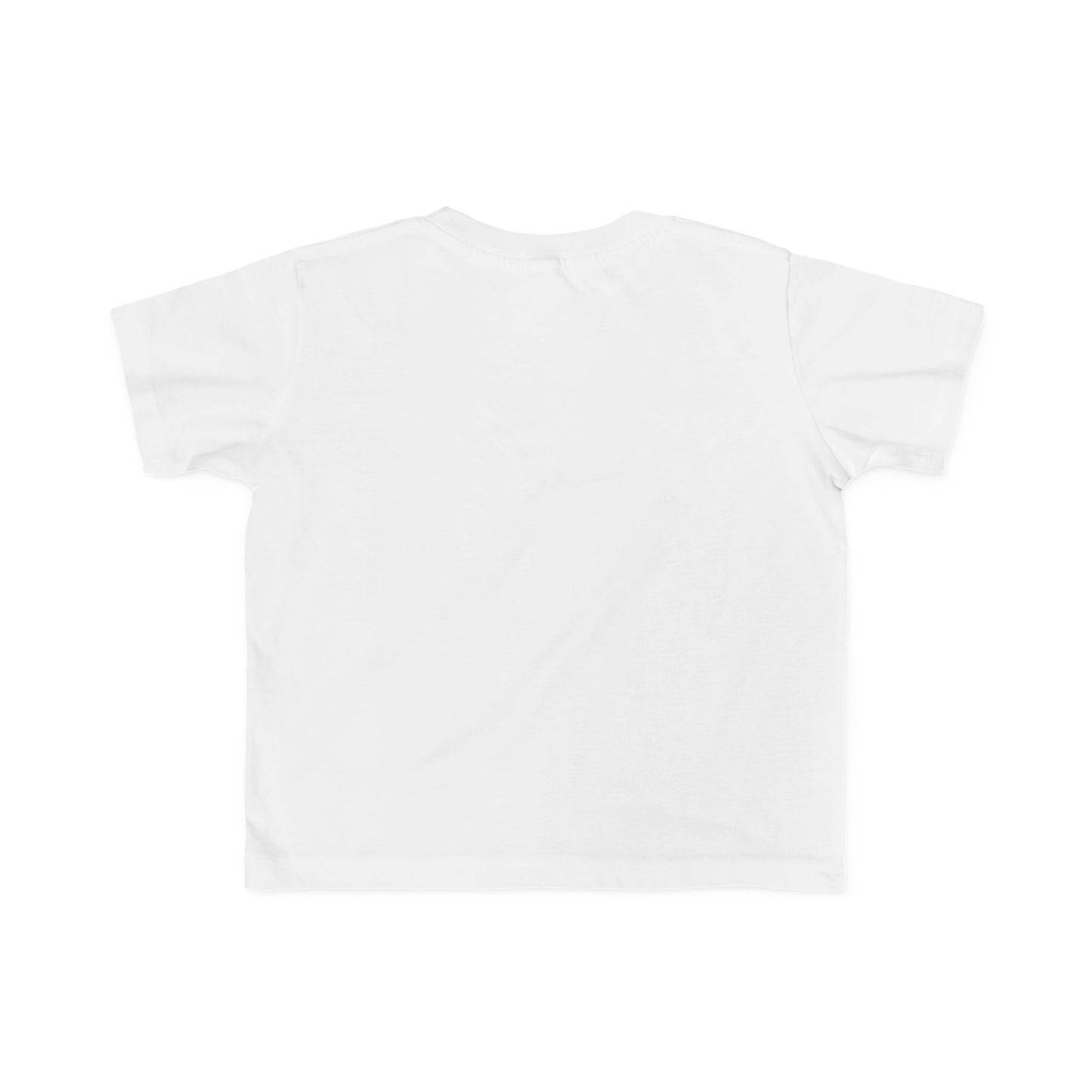 White girls’ Stay Wonderful t-shirt plain back – kids’ graphic tee by Fibrio