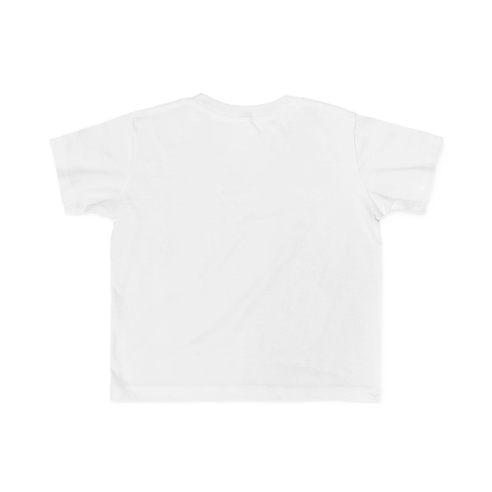 White girls’ Stay Wonderful t-shirt plain back – kids’ graphic tee by Fibrio