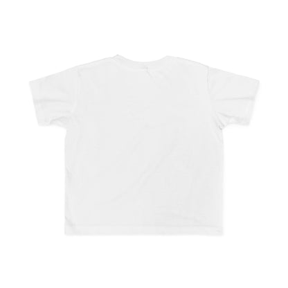 White girls’ Stay Wonderful t-shirt plain back – kids’ graphic tee by Fibrio
