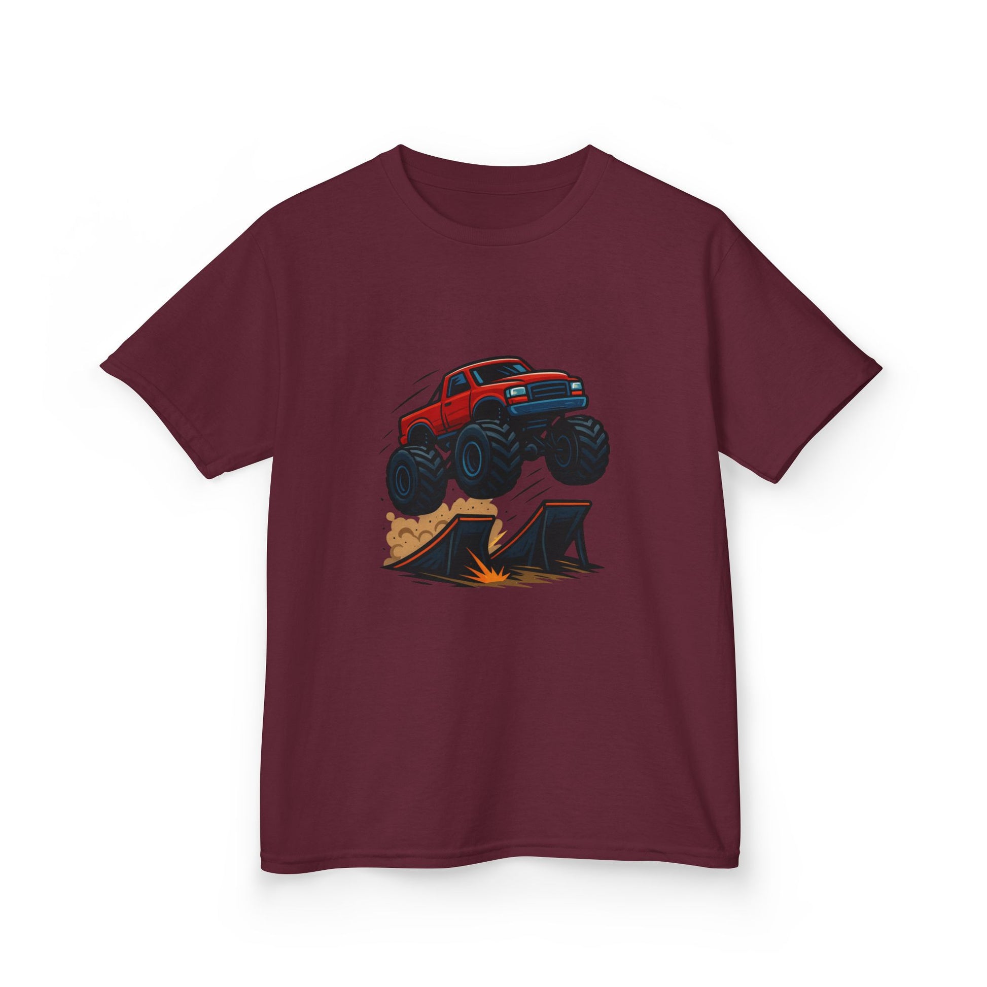 moster_truck_fibrio_boys_tshirt_front_maroon