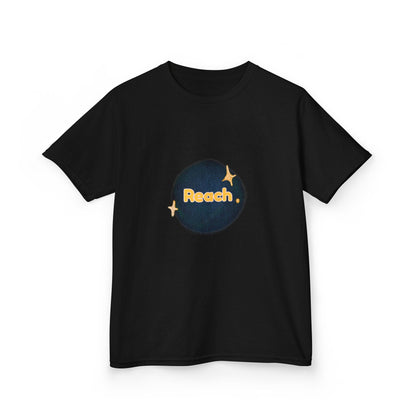 Fibrio_reach_kids_tshirt_front_black
