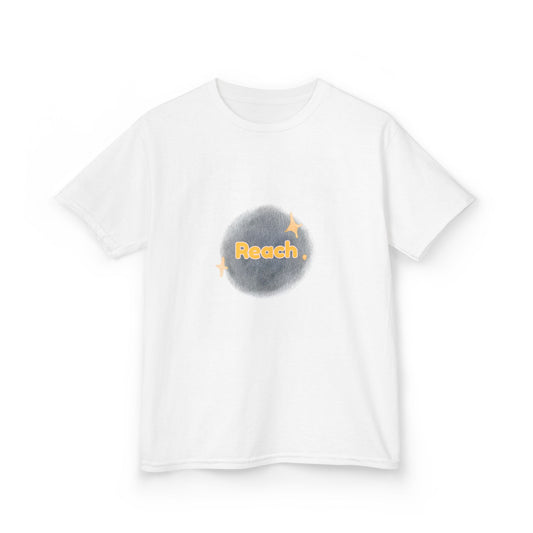 Fibrio_reach_kids_tshirt_front_white