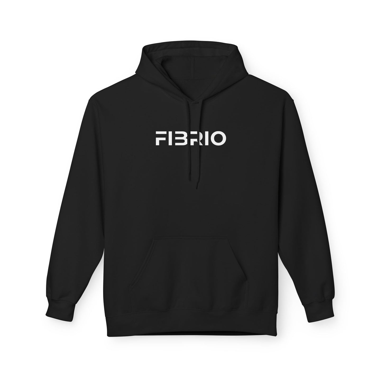 Classic Unisex Hoodie (Black & White) | FIBRIO.