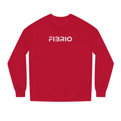 Red long-sleeve shirt with 'FIBRIO' logo on a white background
